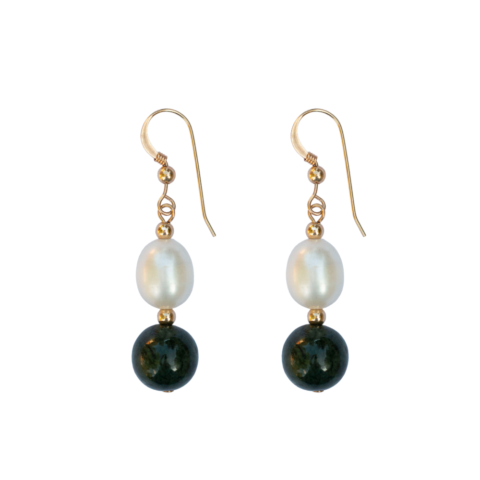 Minimalist Pearl Earrings